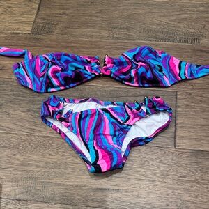 VENUS Vibrant Pink and Blue Bikini